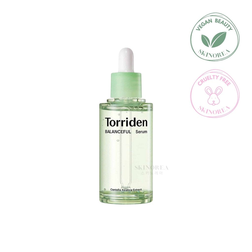 Torriden Balanceful Cica Calming Serum 50ml - Non-comedogenic soothing serum - Kbeauty Korean Skinorea shop Paris France fast delivery - yesstyle