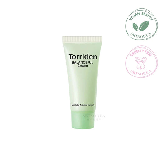 Torriden Balanceful Cica Cream 20ml mini -  Non-comedogenic moisturizing gel cream - Kbeauty Korean Skinorea shop Europe fast delivery - skincare coréenne Skinorea shop France Paris livraison rapide - yesstyle