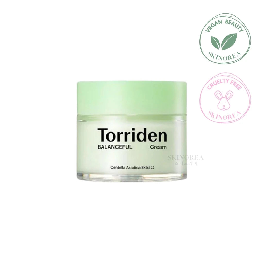 Torriden Balanceful Cica Cream 80ml -  Non-comedogenic moisturizing gel cream