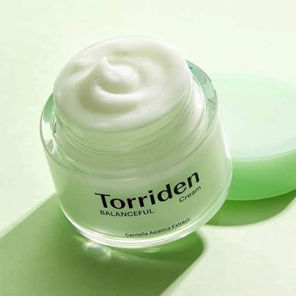 Torriden Balanceful Cica Cream 80ml - Gel crème hydratante non comédogène - texture