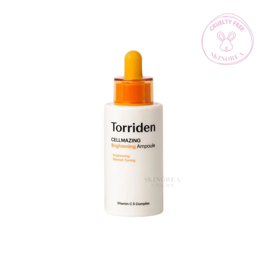 Torriden Cellmazing Vita C Brightening Ampoule 30ml - Anti-blemish brightening serum - Kbeauty Korean beauty - Skinorea