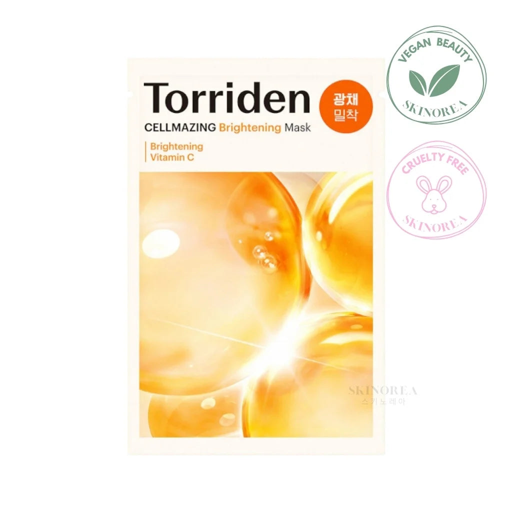 Torriden Cellmazing Vita C Brightening Mask 1 sheet - Vitamin C mask sheet 