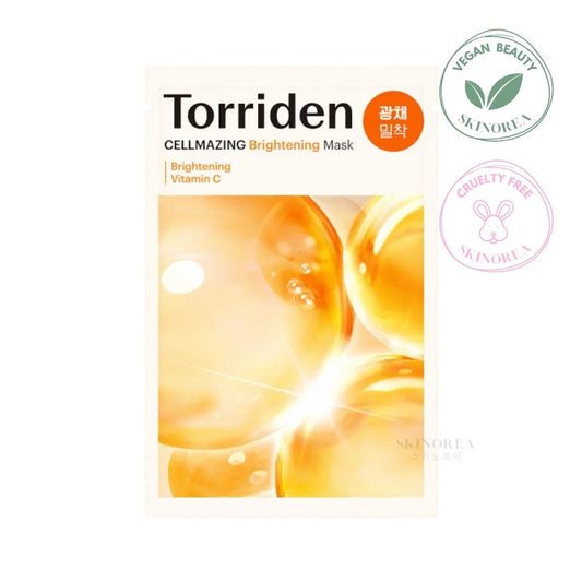 Torriden Cellmazing Vita C Brightening Mask 1 sheet - Vitamin C mask sheet 