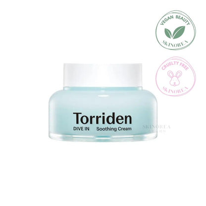Torriden Dive-In Hyaluronic Acid Soothing Cream 100ml - Hydrating Skincare for a Cool and Moisturized Complexion