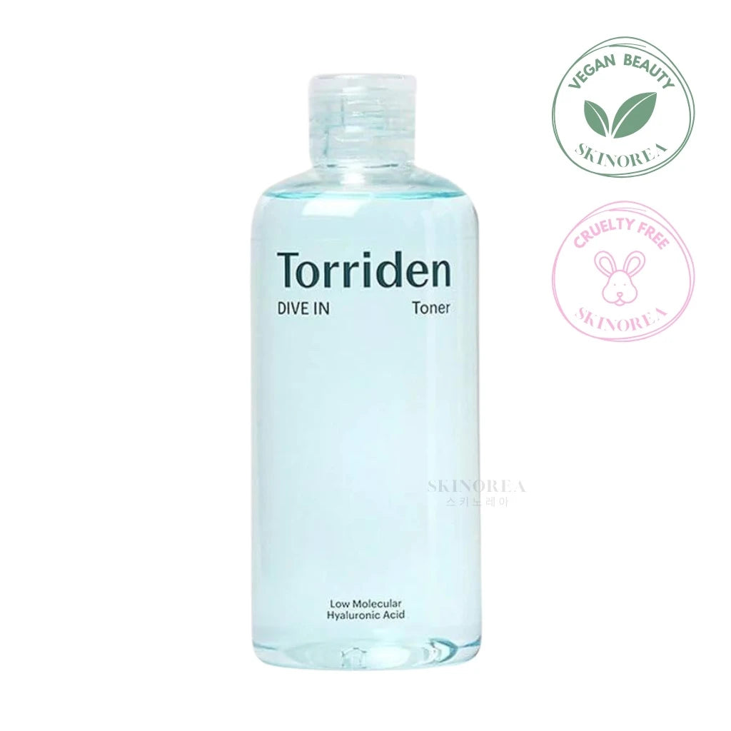 Torriden Dive In Low Molecular Hyaluronic Acid Toner 300ml - Refreshing and hydrating moisturizing toner