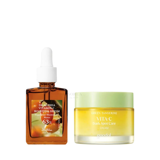 Vitamin C Duo Pack - Brightening anti-dark spot set - Kit anti-taches éclaircissant - Kbeauty Korean Skinorea shop Europe fast delivery - skincare coréenne Skinorea shop France Paris livraison rapide